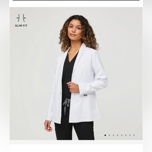 Figs Short Lab Coat
